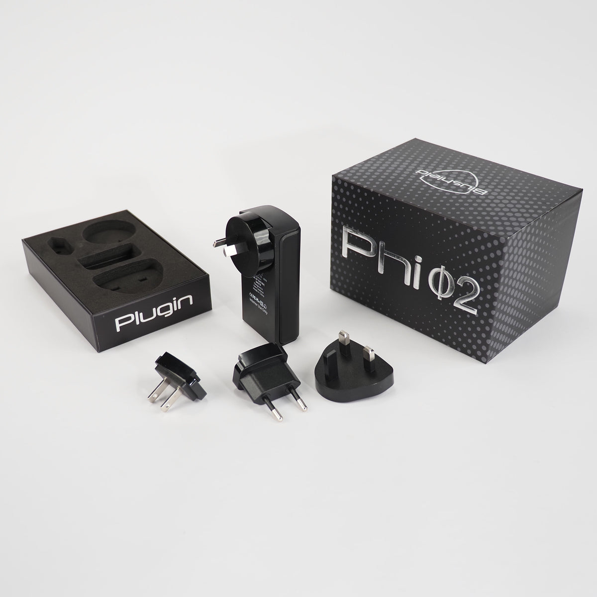 Blushield Phi Φ2 Plug-In + Phi Φ1 Portable Bundle